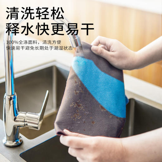 【比报纸更好用的鱼鳞布】可反复清洗的超细纤维鱼鳞抹布 无水痕/无水印/无水渍 加厚面料 居家清洁 一抹净 商品图2