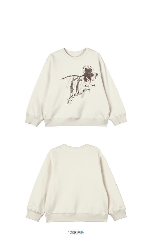 jnby  23年秋款  百搭经典套头卫衣  1N7412370 商品图12