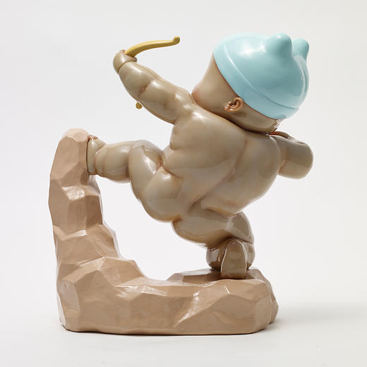 稀奇艺术瞿广慈《英雄本色》收藏摆件工艺品室内桌面雕塑装饰品 商品图3