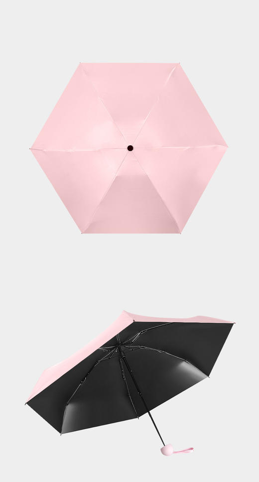 【分销】迷你超轻便胶囊遮阳伞   超小超轻便携   抗风防水遮阳 商品图7