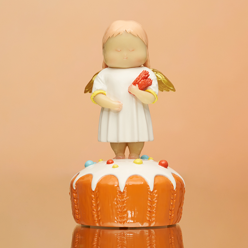 稀奇艺术《处女座》十二星座天使翅膀可爱摆件家居饰品女生礼物