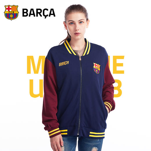 巴塞罗那俱乐部丨巴萨红蓝男女夹克外套足球迷棒球服 商品图4