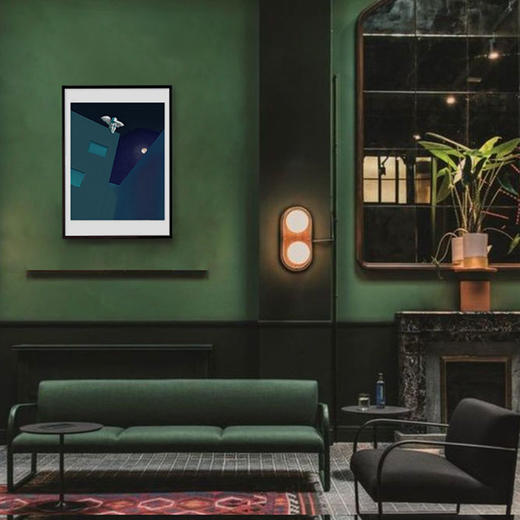 稀奇艺术雕塑形象瞿广慈《天使装饰画》客厅装饰抽象艺术画 商品图1