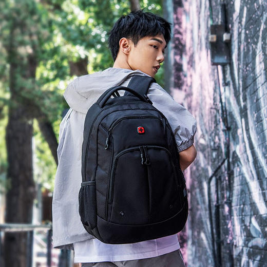 威戈Wenger商务双肩包14英寸笔记本电脑大容量防泼水 商品图6