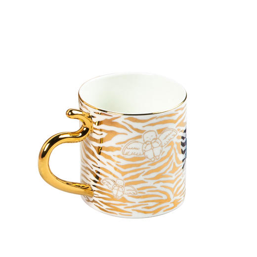 稀奇艺术2022新品虎纹《添翼》骨瓷杯轻奢高颜值礼盒新年限量款 商品图4