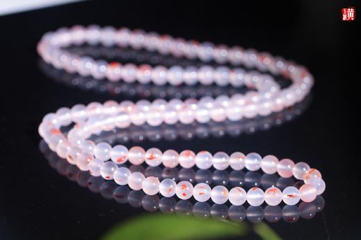 【冰美人】南红冰飘手串  珠径：7.5mm 商品图0