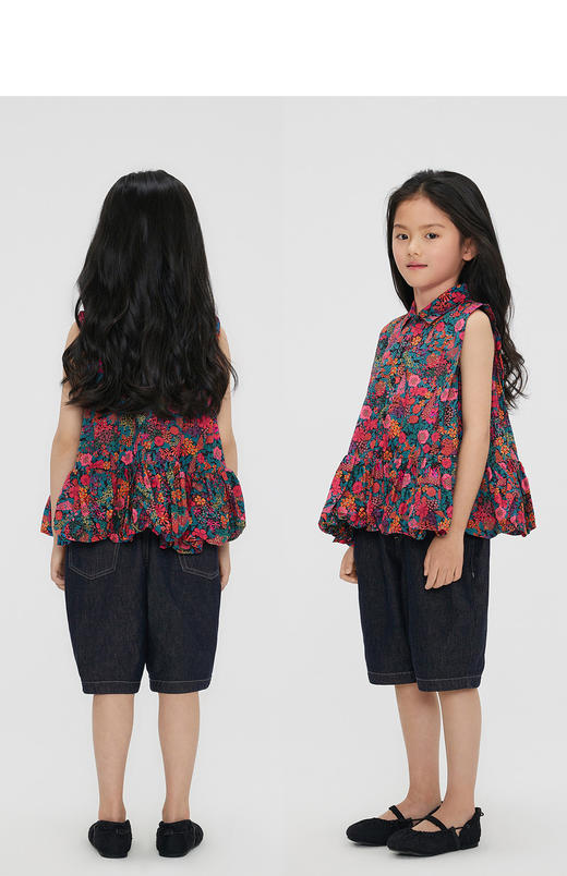 jnby  23年秋款  无袖翻领衬衣  1N7212210 商品图7