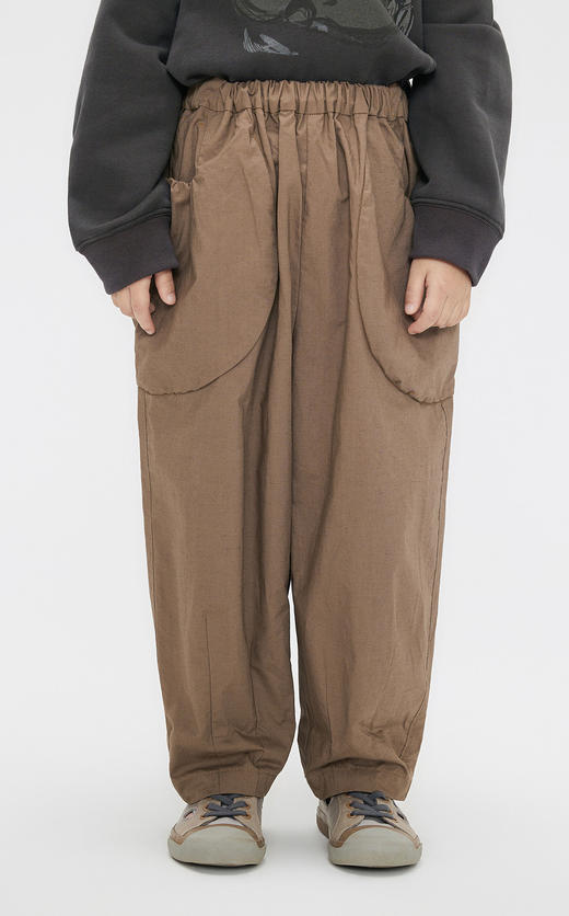 jnby  23年秋款  亲肤柔软锥形长裤 1N7E11480 商品图3