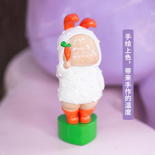 稀奇艺术瞿广慈雕塑作品《我很乖-大大赞》大号桌面摆件高端礼品 商品图1