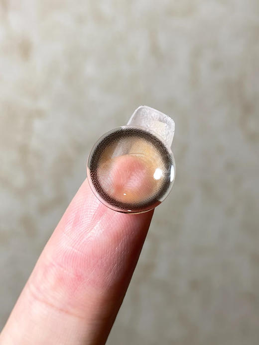 CHONOS 芝士甜妹 日抛 十片 14.4mm 参考着色13.7mm 基弧8.7 含水50% 新锐国货 商品图5