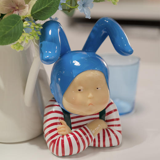 稀奇艺术《表情包系列》握草办公室客厅桌面雕塑摆件创意礼品 商品图3