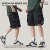 RS男装|立体口袋工装短裤男夏季新款水洗复古宽松休闲五分裤子 商品缩略图4