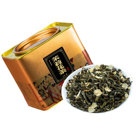 茉莉花茶 250g罐装 五虎茶叶 商品图1