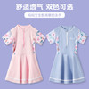 【甜美可爱！时尚泳装~】儿童泳衣，女童防晒速干游泳衣，舒适圆领，清新气质少女感，时尚感bao棚，不易起球、不易缩水、柔软顺滑。3-7岁宝宝分体泳装，卡通西瓜涉水泳衣-QQ 商品缩略图2