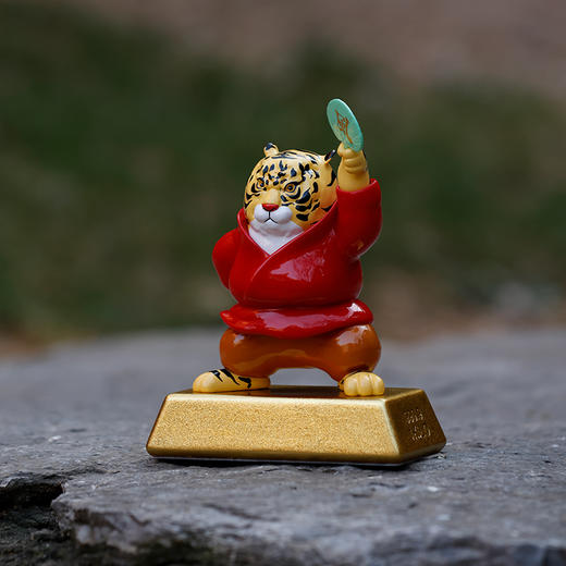 稀奇艺术文那虎年《金砖虎》家居饰品桌面装饰礼品 虎年摆件 商品图2