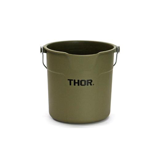 THOR 复古手提水桶 户外风多用途 10L水桶 商品图3