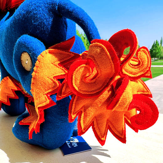 深山集市·卓凡林手工潮玩艺术品一经典雪狮布偶 商品图2