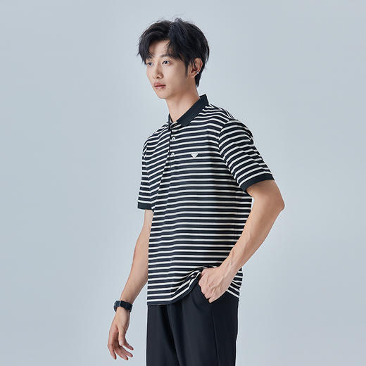 【断码清仓】HX 夏季翻领短袖T恤Y102320301101/02 商品图1