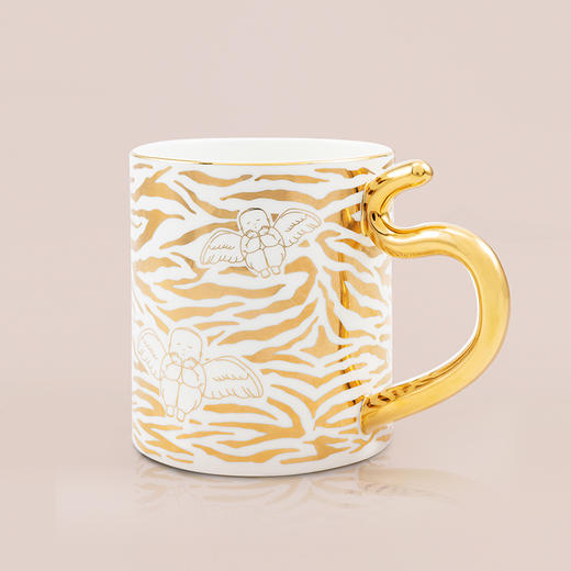 稀奇艺术2022新品虎纹《添翼》骨瓷杯轻奢高颜值礼盒新年限量款 商品图1