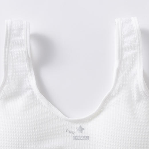 贝贝怡女童成长期无钢圈背心设计透气可拆卸一体式儿童文胸两件套223P2516
 商品图2