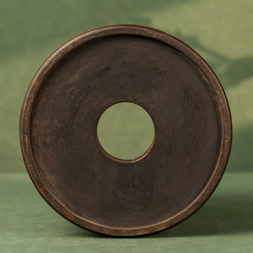 清 红木花卉纹花口笔筒 商品图3