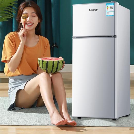 【家用电器】-志高冰箱家用双门迷你小型冰箱冷藏冷冻 商品图0