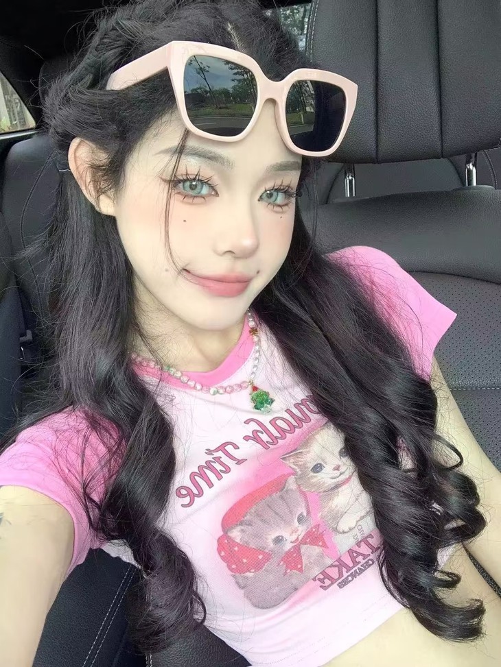 LUNARCON美瞳 年抛隐形眼镜 百达翡绿 14.5mm 1副/2片 左右度数可不同-VVCON美瞳商城12