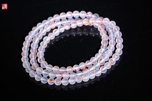 【冰美人】南红冰飘手串  珠径：7.5mm 商品图4