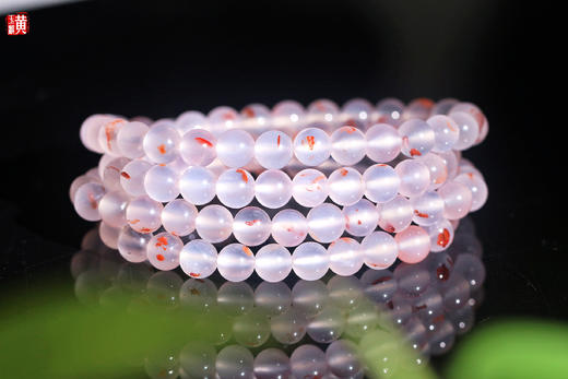 【冰美人】南红冰飘手串  珠径：7.5mm 商品图6