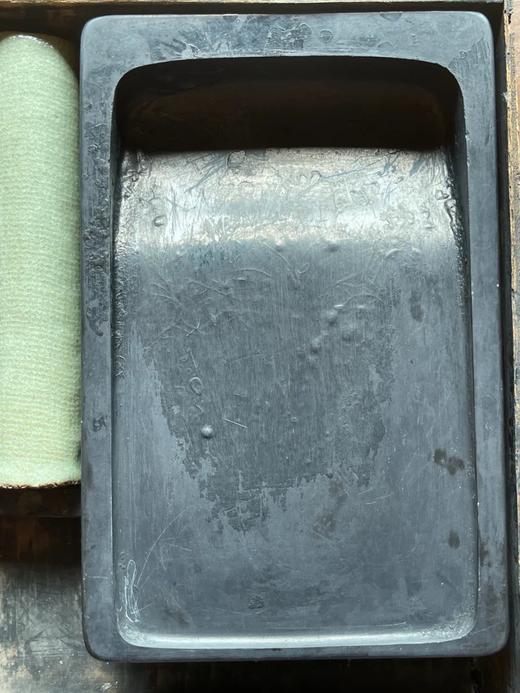 歙石硯台与青瓷挂瓶硯盒，顺丰包邮 商品图12