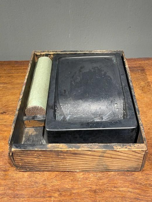 歙石硯台与青瓷挂瓶硯盒，顺丰包邮 商品图10