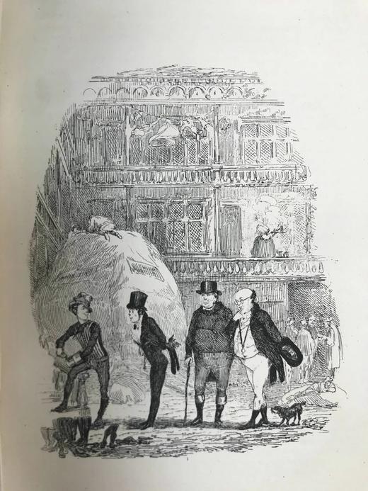 工坊特装本！1890年 狄更斯《匹克威客俱乐部》 43幅插图 全真皮精装32开 商品图8