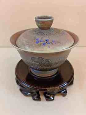 1F联隆茶叶  窑变盖碗