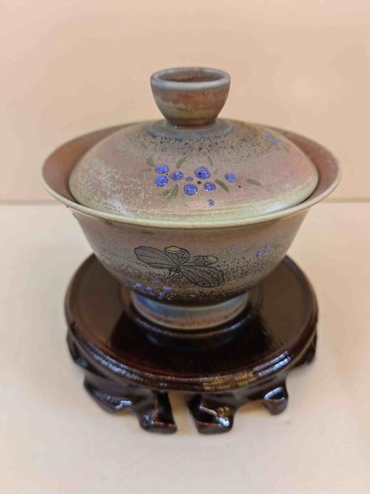 1F联隆茶叶  窑变盖碗 商品图0