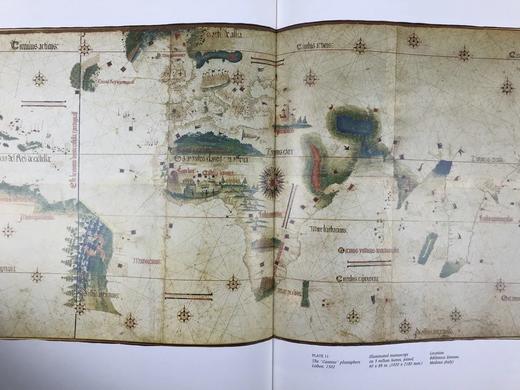 哥伦布航海图及伟大发现 约百余幅彩色插图 精装8开 商品图12
