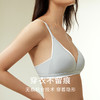 【美胸无负担】金三塔桑蚕丝内里轻盈贴合简约无痕女光面三角杯文胸  NZFDC303 商品缩略图2