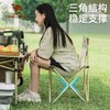 骆驼（CAMEL） CAMELCROWN户外露营旅游便携可置水杯小巧家用烧烤摆摊折叠椅 1142163002-2 商品缩略图2