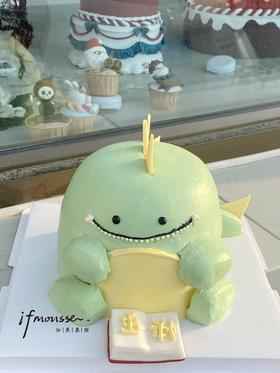 「男孩」快乐的小恐龙蛋糕   异形恐龙 可爱