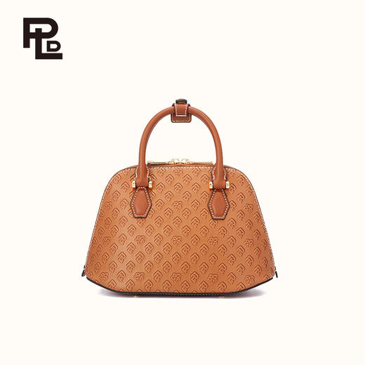 保兰德PLD东方雅奢45度老花经典系列贝壳包手提斜挎包通勤中国包 商品图1