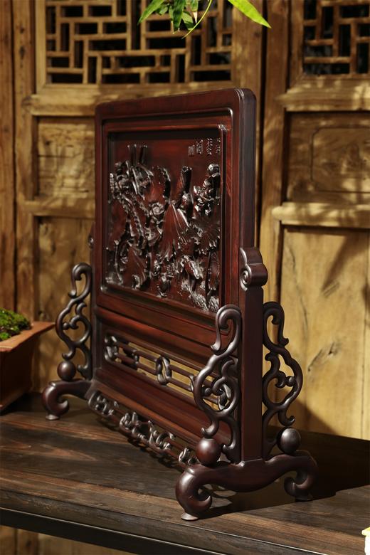 荷蟹图°精座&简座插屏 商品图1