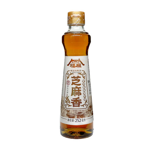 福麻郭氏天香芝麻香食用调和油252ml(芝+玉)（6924497924271） 商品图0