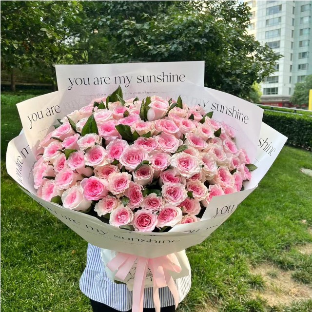 99支洛神玫瑰花束