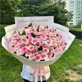 99支洛神玫瑰花束