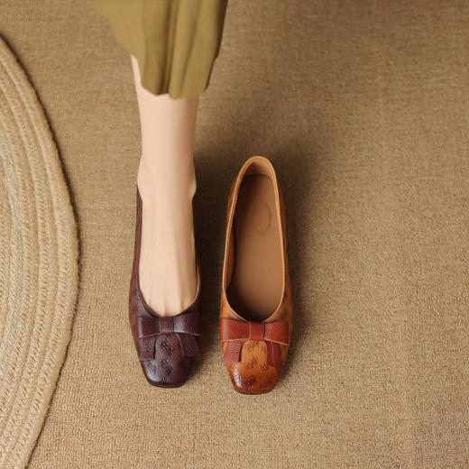 时尚个性，柔软懒人浅口单鞋DPJ-9871 商品图6