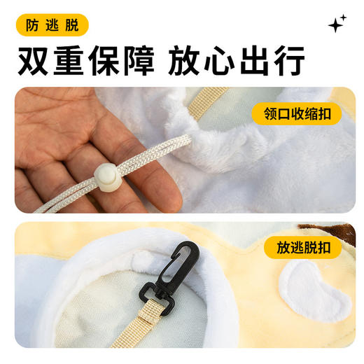 新款帆布包 可露头单肩猫包 可手提 口袋便捷外出背包 造型可爱 宠物箱包 商品图2