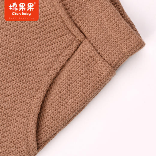 棉果果秋季新品女童华夫格PP裤裤子M322205223442 商品图3