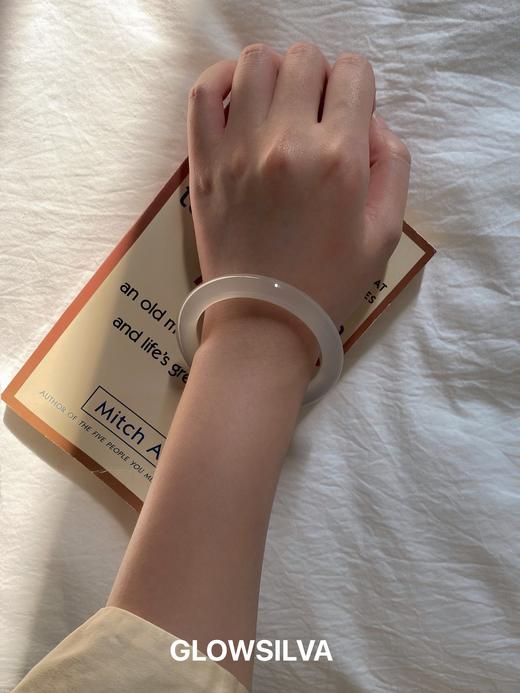 高品质 天然高冰款马料/巴西料玛瑙手镯 商品图0