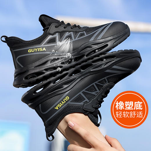 新品四季款劳保鞋欧标钢头轻便款式防砸防刺穿工作轻便舒适软底透气 商品图5