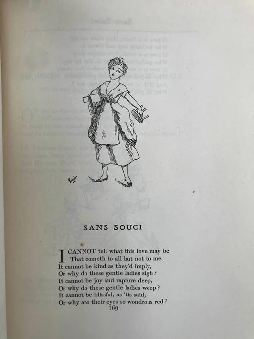 1898年 巴布民谣集 作者亲绘350幅插图 漆布精装32开 商品图14