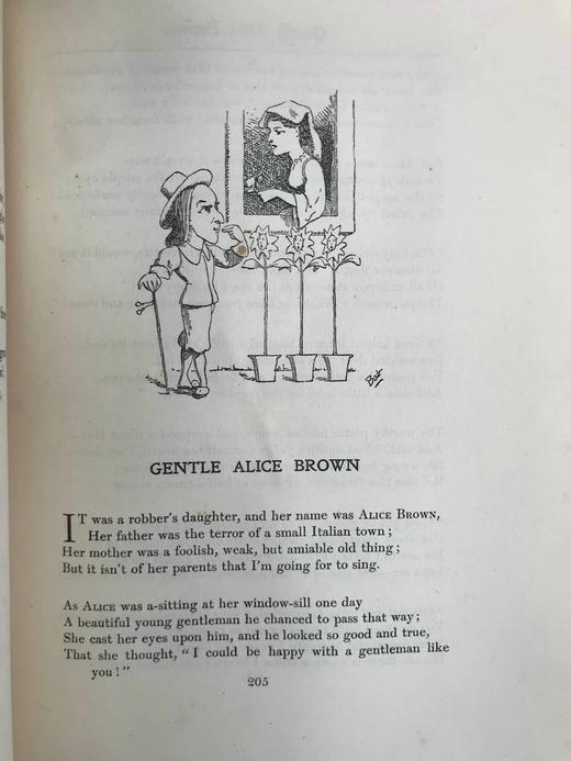 1898年 巴布民谣集 作者亲绘350幅插图 漆布精装32开 商品图12